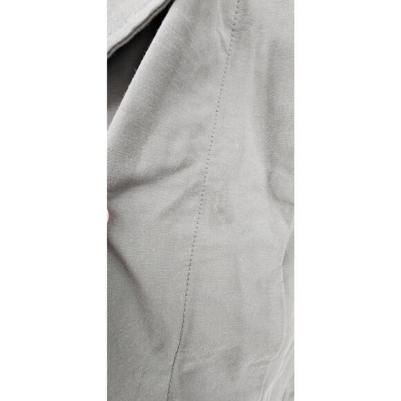 New NWT ASOS Quilt Lined Parka Coat With Borg Collar In Olive Size 8 - Picture 16 of 16